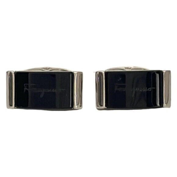Salvatore Ferragamo - Black Silver Hardware Other Jewellery 69-061925 - Picture 1 of 3